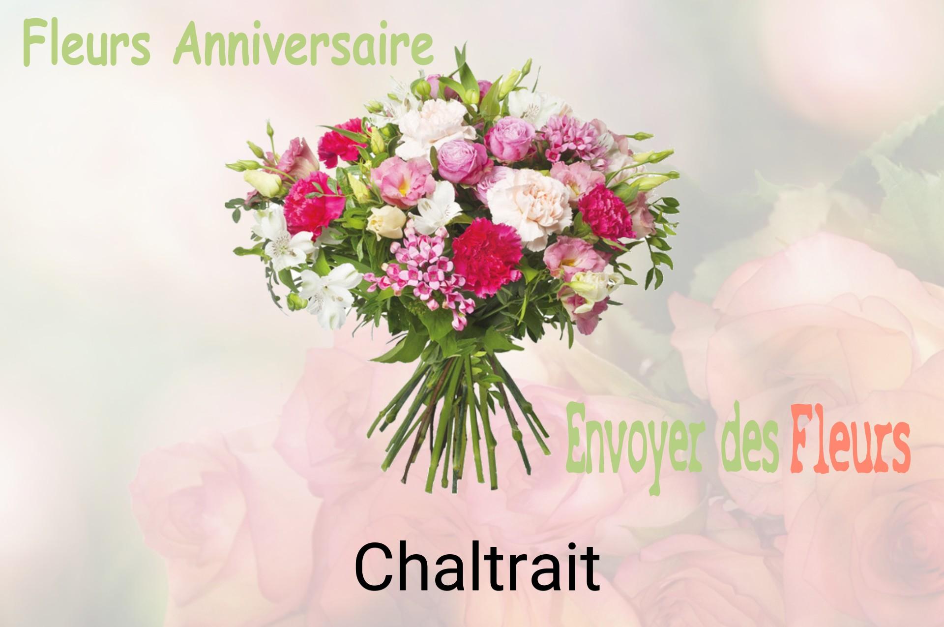 Bouquet de fleurs d’anniversaire livré à Chaltrait